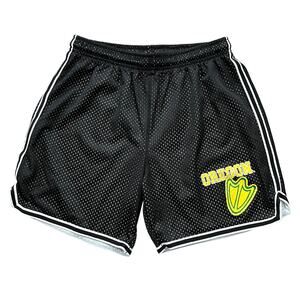 Oregon Ducks Black Mesh Unisex Basketball Gym‎ Athletic Shorts Size S Junior